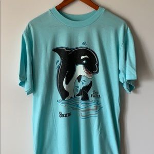 Vintage 1987 Sea World Shamu T-Shirt Large Men’s